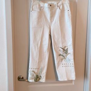 CHICO’S High Rise Straight Leg Pants.                Size 12 - US